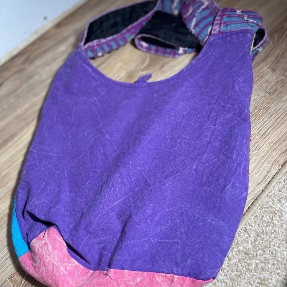 Rising International Multicolor Patchwork Crossbody Bag - Picture 4 of 9